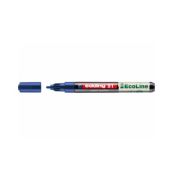 Marker cu vopsea edding Ecoline 51, corp din plastic reciclat, varf rotund, 1-2 mm, albastru