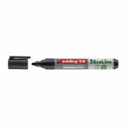 Marker pentru tabla Edding 28, ecologic, varf rotund, 1. 5-3 mm, negru