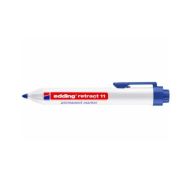 Marker permanent Edding retract 11, corp din plastic, varf rotund, 1. 5-3 mm, albastru
