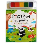 Pictam cu degetelele. Pui de animale