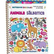Animale salbatice. Carte de colorat si activitati - Jess Volinski