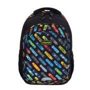 Ghiozdan Astra Head AB300, 42x30x19 cm, skateboard, 3 compartimente
