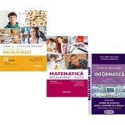 Pachet Bacalaureat 2026. Limba si literatura romana 72 teste complete, Matematica M1. Teste si Informatica. Ghid de pregatire clasele 11-12 intensiv Pascal C/C++ - Mimi Gramnea, Rodica Manolescu, Susana Galatean