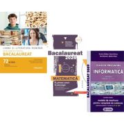 Pachet Bacalaureat 2026. Limba si literatura romana 72 teste complete, Matematica M-stiintele-naturii si M-tehnologic si Informatica. Ghid de pregatire clasele 11-12 intensiv Pascal C/C++ - Mimi Gramnea, Mihai Monea, Susana Galatean