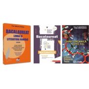Pachet Bacalaureat 2026. Limba si literatura romana, Matematica M_Mate-Info si Chimie organica pentru liceu. Sinteze. Probleme. Teste - Mariana Badea, Gheorghe Iurea, Elena Alexandrescu