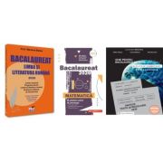 Pachet Bacalaureat 2026. Limba si literatura romana, Matematica M-stiintele-naturii si M-tehnologic si Biologie clasele 11-12 - Mariana Badea, Mihai Monea, Stelica Ene