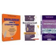 Pachet Bacalaureat 2026. Limba si literatura romana, Matematica M-stiintele-naturii si M-tehnologic si Informatica. Ghid de pregatire clasele 11-12 intensiv Pascal C/C++ - Mariana Badea, Mihai Monea, Susana Galatean