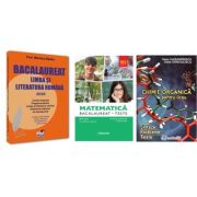 Pachet Bacalaureat 2026. Limba si literatura romana, Matematica M2 Profil Stiinte ale naturii si Chimie organica pentru liceu. Sinteze. Probleme. Teste Mariana Badea, Claudia Temneanu, Elena Alexandrescu