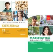 Pachet Bacalaureat 2026. Limba si literatura romana 72 teste complete si Teste Matematica M2 Profil Stiinte ale naturii - Mimi Gramnea, Claudia Temneanu