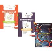 Pachet Bacalaureat 2026. Limba si literatura romana, Matematica M_Mate-Info si Chimie organica pentru liceu. Sinteze. Probleme. Teste - Mihaela Dobos, Gheorghe Iurea, Elena Alexandrescu