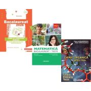 Pachet Bacalaureat 2026. Limba si literatura romana, Matematica M2 Profil Stiinte ale naturii. Teste si Chimie organica pentru liceu. Sinteze. Probleme. Teste - Mihaela Dobos, Claudia Temneanu, Elena Alexandrescu