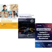 Pachet Bacalaureat 2026. Limba si literatura romana 72 teste complete, Matematica pe intelesul tuturor M-mate-info, M-stiintele naturii si INFORMATICA. Limbaj C++. Teste rezolvate Mate-Info - Mimi Gramnea, Teohar Mihadas, Viorel Vlad