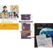 Pachet Bacalaureat 2026. Limba si literatura romana 72 teste complete, Matematica M-stiintele-naturii si M-tehnologic si Biologie clasele 11-12 - Mimi Gramnea, Mihai Monea, Stelica Ene