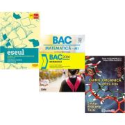 Pachet Bacalaureat 2026. Eseul. Literatura Romana. Pregatire individuala pentru proba scrisa, Matematica si Chimie organica pentru liceu. Sinteze. Probleme. Teste - Liliana Paicu, Radu Gologan, Elena Alexandrescu