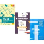 Pachet Bacalaureat 2026. Eseul. Literatura Romana. Pregatire individuala pentru proba scrisa, Matematica M_Mate-Info si Fizica 100 variante rezolvate - Liliana Paicu, Gheorghe Iurea, Doru Badiu