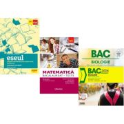 Pachet Bacalaureat 2026. Eseul. Pregatire individuala pentru proba scrisa, Matematica M1. Teste si Notiuni teoretice si teste pentru clasele 9-10 -Liliana Paicu, Rodica Manolescu, Silvia Olteanu