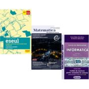 Pachet Bacalaureat 2026. Eseul. Pregatire individuala pentru proba scrisa, Matematica pe intelesul tuturor M-mate-info, M-stiintele naturii si Informatica. Clasele 11-12 intensiv Pascal C/C++ - Liliana Paicu, Teohar Mihadas, Susana Galatean