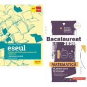 Pachet Bacalaureat 2026. Eseul. Literatura Romana. Pregatire individuala pentru proba scrisa si Matematica M-stiintele-naturii si M-tehnologic - Liliana Paicu, Mihai Monea