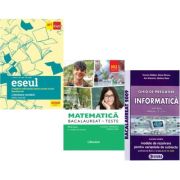 Pachet Bacalaureat 2026. Eseul. Pregatire individuala pentru proba scrisa, Matematica M2 Profil Stiinte ale naturii. Teste si Informatica. Clasele 11-12 intensiv Pascal C/C++ - Liliana Paicu, Claudia Temneanu, Susana Galatean