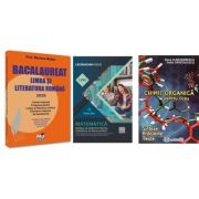 Pachet Bacalaureat 2026. Limba si literatura romana, Matematica. Modele de subiecte pentru Filiera tehnologica, Servicii si Chimie organica pentru liceu - Mariana Badea, Lacramioara Pisica, Elena Alexandrescu