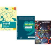 Pachet Bacalaureat 2026. Eseul. Pregatire individuala pentru proba scrisa, Matematica filiera tehnologica: servicii, resurse si tehnic si Chimie organica pentru liceu - Liliana Paicu, Marius Burtea, Elena Alexandrescu