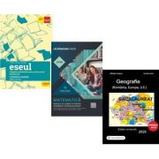 Pachet Bacalaureat 2026. Eseul. Pregatire individuala pentru proba scrisa, Matematica. Modele de subiecte pentru Filiera tehnologica, Servicii si Geografie Sinteze Teste Rezolvari - Liliana Paicu, Lacramioara Pisica, Albinita Costescu