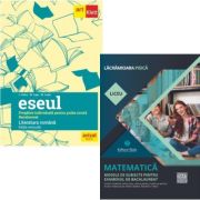 Pachet Bacalaureat 2026. Eseul. Pregatire individuala pentru proba scrisa si Matematica. Modele de subiecte pentru Filiera tehnologica, Servicii - Liliana Paicu, Lacramioara Pisica