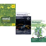 Pachet Bacalaureat 2026. Eseul. Varianta rapida de pregatire, Matematica pe intelesul tuturor M-mate-info, M-stiintele naturii si Biologia pe intelesul tuturor Clasele 9-10 - Liliana Paicu, Teohar Mihadas, Maria Ioana Cazan