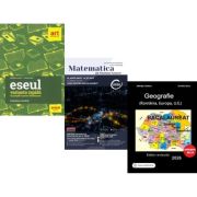 Pachet Bacalaureat 2026. Eseul. Varianta rapida de pregatire, Matematica pe intelesul tuturor M-mate-info, M-stiintele naturii si Geografie Sinteze Teste Rezolvari - Liliana Paicu, Teohar Mihadas, Albinita Costescu