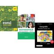 Pachet Bacalaureat 2026. Eseul. Varianta rapida de pregatire, Matematica M2 Profil Stiinte ale naturii. Teste si Geografie Sinteze Teste Rezolvari - Liliana Paicu, Claudia Temneanu, Albinita Costescu