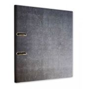 Biblioraft carton marmorat Noki 56412-300, A4, portret, 5cm, negru