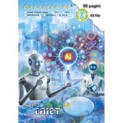 Caiet A5 Velin 48 File Color Colectia AI
