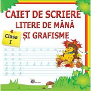 Caiet de scriere litere de mana si grafisme Clasa 1 - Daniela Costan