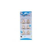 Clipsuri metalice Office Cover A1025, 28mm, argintii, blister 6 buc