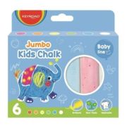 Creta Keyroad Baby line, pentru asfalt, culori pastel, cutie 6 buc, KR972325