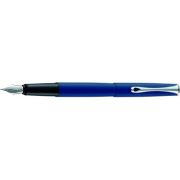 Stilou DIPLOMAT Esteem, cu penita B, din otel inoxidabil - lapis blue