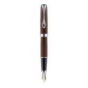Stilou DIPLOMAT Excellence A2, cu penita M, aurita 14kt. - Marrakesh Chrome