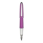 Stilou DIPLOMAT Aero, cu penita M, din otel inoxidabil - violet