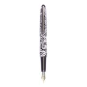 Stilou DIPLOMAT Aero, cu penita M, aurita 14kt. - volute