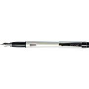 Stilou DIPLOMAT Magnum, cu penita M, din otel inoxidabil - pearl white
