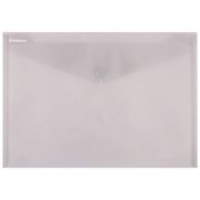 Mapa documente, Donau, A4, inchidere cu capsa, plastic, fumuriu