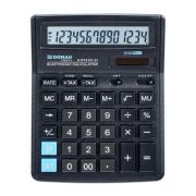 Calculator de birou Donau Tech, 190 x 143 x 40 mm, 14 digiti, negru