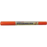 Marker pentru tabla de scris ARTLINE 541T, doua capete - varfuri rotunde 0. 4mm/1. 0mm - portocaliu