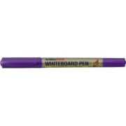 Marker pentru tabla de scris ARTLINE 541T, doua capete - varfuri rotunde 0. 4mm/1. 0mm - mov