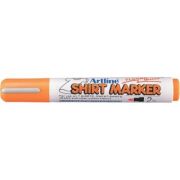T-Shirt marker ARTLINE, corp plastic, varf rotund 2.0mm - portocaliu fluorescent
