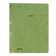 Dosar cu gauri 1/1 Lux Falken, carton, 250 g/mp, verde