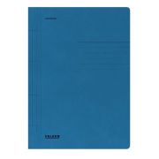 Dosar cu sina Lux Falken, carton, 250 g/mp, albastru