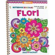 Flori. Carte de colorat si activitati - Jess Volinski