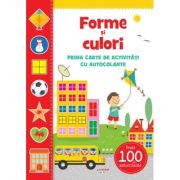 Forme si culori. Prima carte de activitati cu autocolante