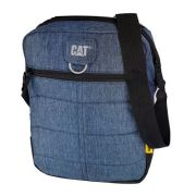 Borseta de umar CATERPILLAR Millennial Classic - Ryan, material 600D HD polyester - negru/bleumarin